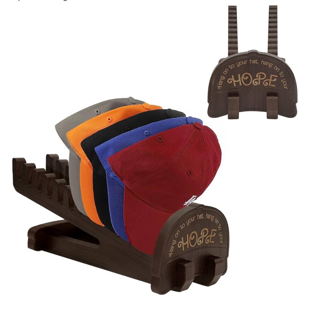 Wooden Hat Rack Organizer